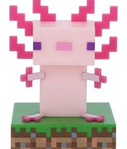 Lampa Paladone Minecraft - Axolotl Icon Light